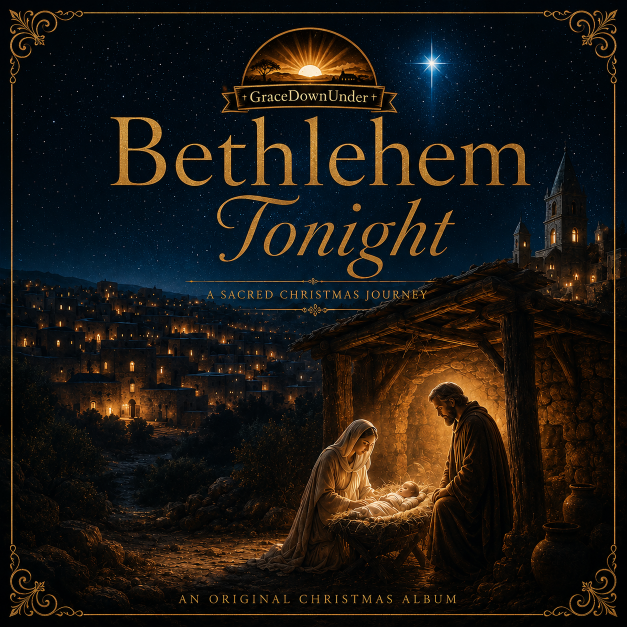 Bethlehem Tonight album cover by GraceDownUnder